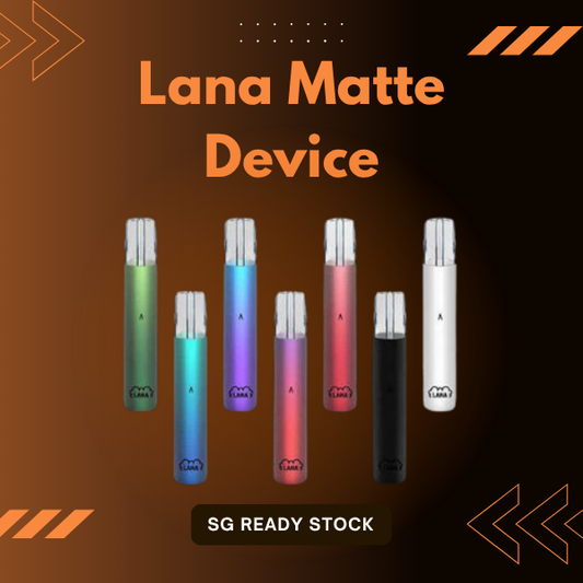 Lana Matte Device metallic finish vape starter kit Singapore