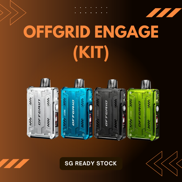 ASDF OFFGRID ENGAGE Starter Kit Open Pod System Vape Device
